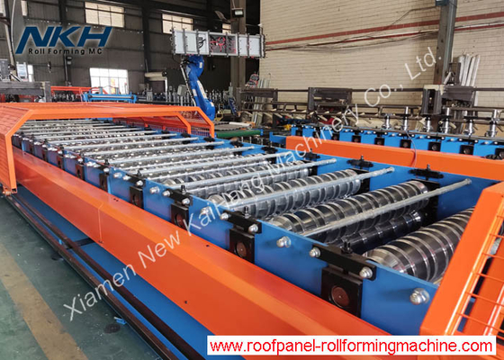 Customized Roof Panel Metal Forming Machine With Cut to Length System