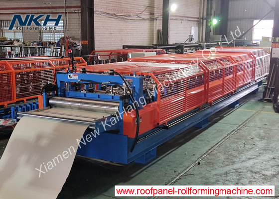 Customized Roof Panel Metal Forming Machine With Cut to Length System