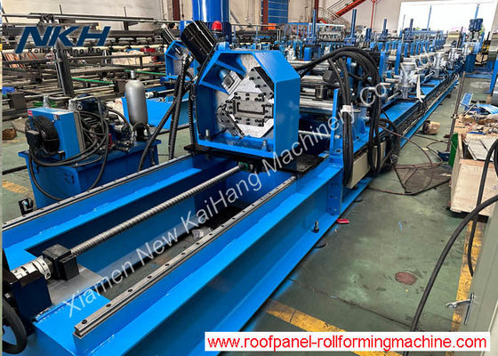 C76-200 Purlin Automatic Changing  Automatic Stacking Roll Forming Machine