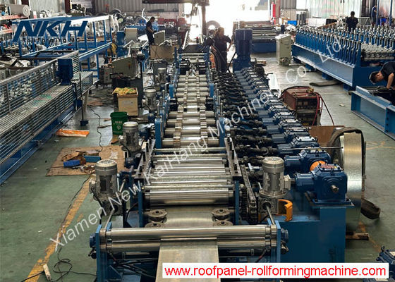 C76-200 Purlin Automatic Changing  Automatic Stacking Roll Forming Machine