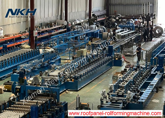 C76-200 Purlin Automatic Changing  Automatic Stacking Roll Forming Machine