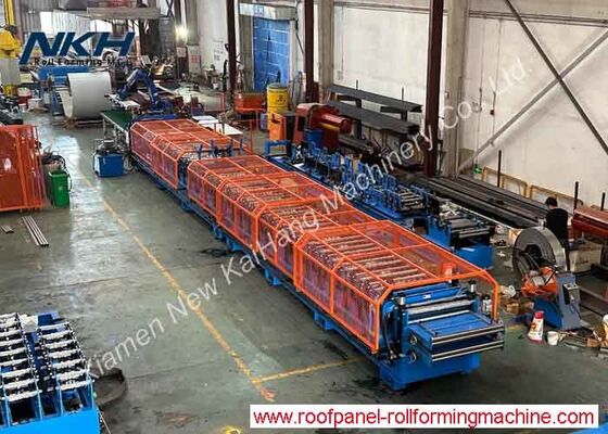 Dual Layer Roll Forming Machine with Robot Palletizing Shutter Door & Corrugated Panel