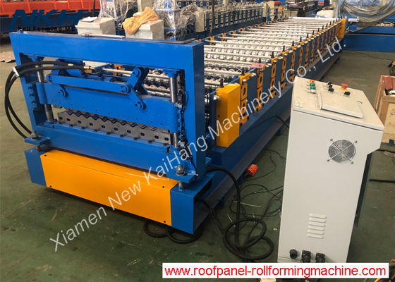 주문 550Mpa 0.2 밀리미터 기채색 루프 패널 롤 성형기 online manufacture