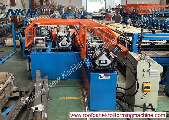 Three Sides Roll Forming Machine 3 in 1 Roll Forming Machine stud/ track/ tunnel/ channel/door frame roll forming machine One machine for multiple products