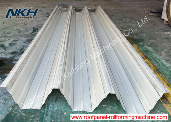 유럽 바닥 갑판 높이 갈비지 바닥 갑판 롤 형성 기계 TR137/TR153/TR155 금속 갑판 패널