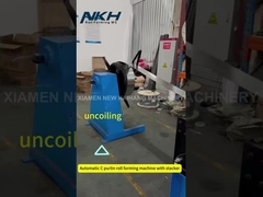 자동 변경 C 스택러와 함께 펄린 롤 형성 기계