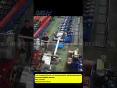 Auto Changing C Purlin Roll Forming Machine with Double Stacker High Speed 40m/min